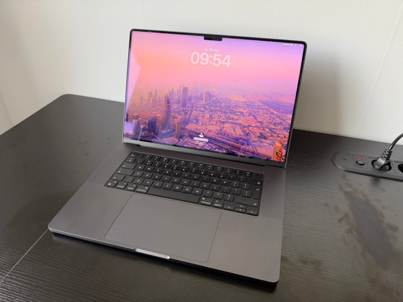 Apple MacBook Pro 16" 2024 M4 Pro, Qwerty, 512 GB, Zo goed als nieuw, 16 inch
