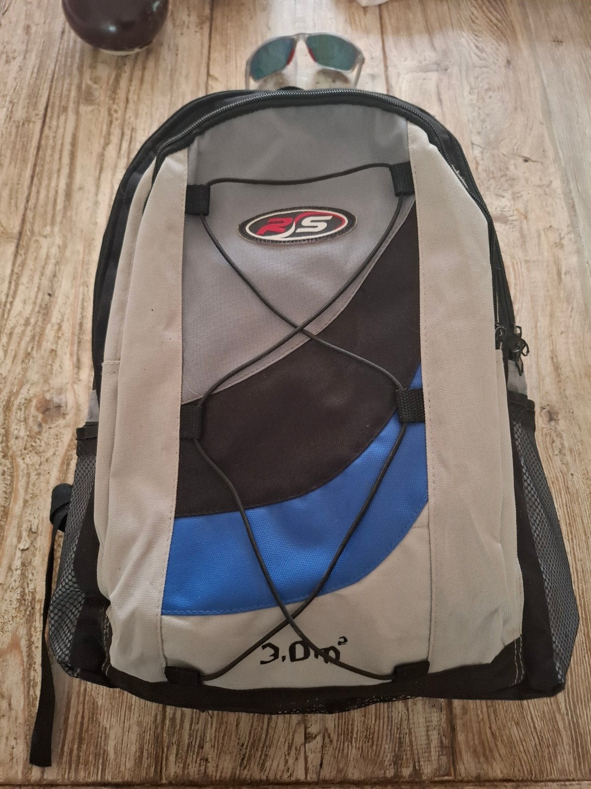 Powerkite 3.0 m2 met rugzak en stuurlijnen, Ophalen