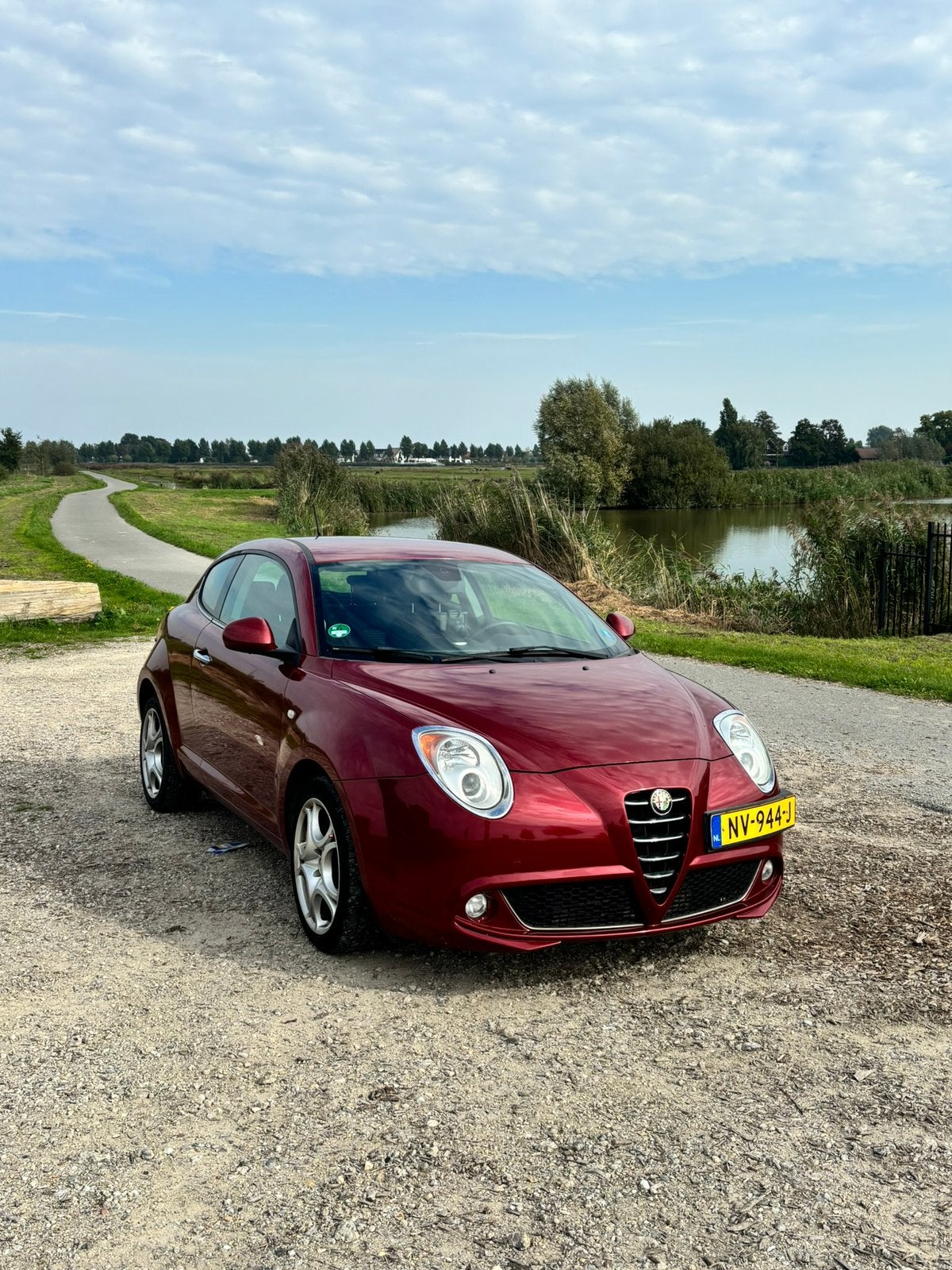 Alfa Romeo MiTo 1.4 Turbo 99KW Multi AIR 2012 Rood, Auto's, Voorwielaandrijving, Stof, 4 cilinders, 49 €/maand