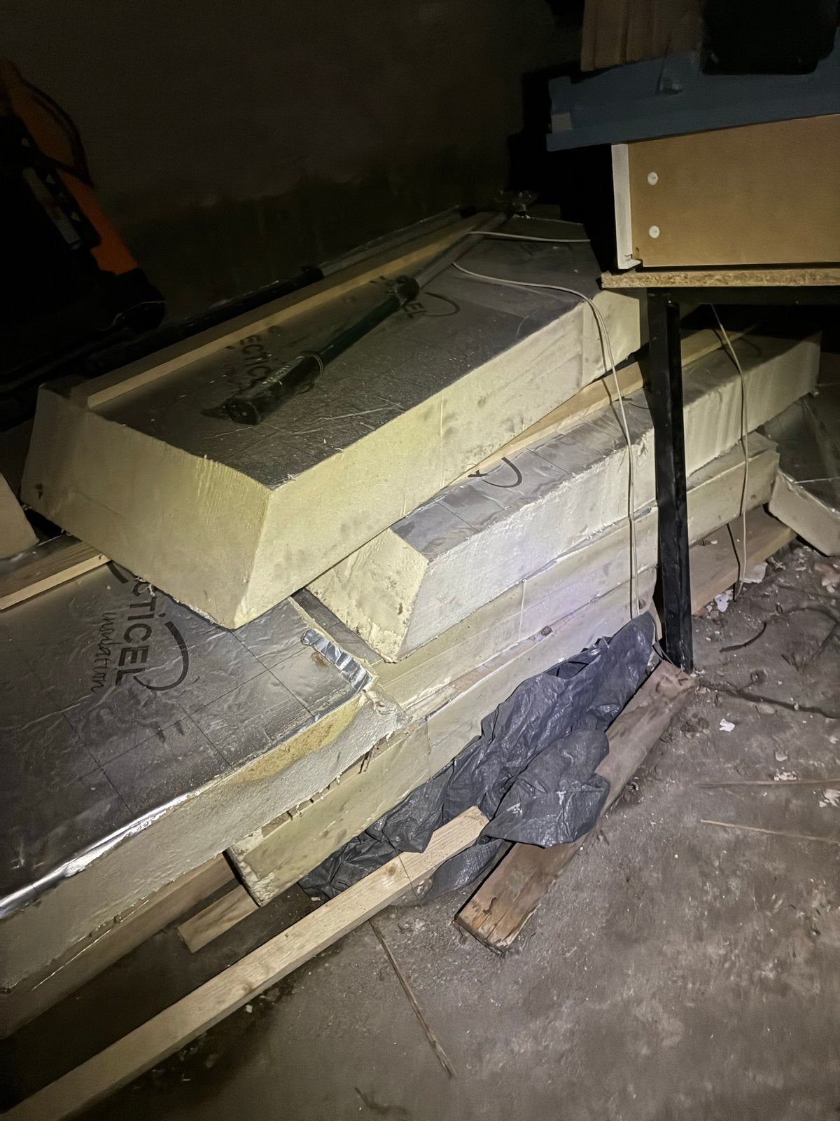 PIR isolatieplaten, Doe-het-zelf en Verbouw, Isolatie en Afdichting, Ophalen, Gebruikt, 12 cm of meer, Hardschuim (Pir)