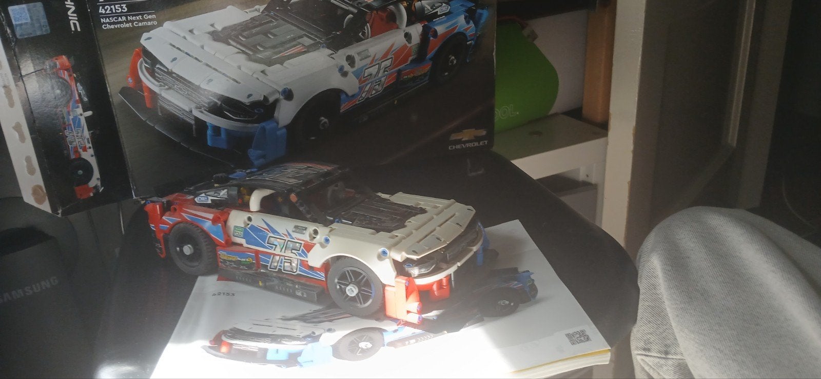 lego chevrolet zl1, Ophalen of Verzenden, Zo goed als nieuw, Auto