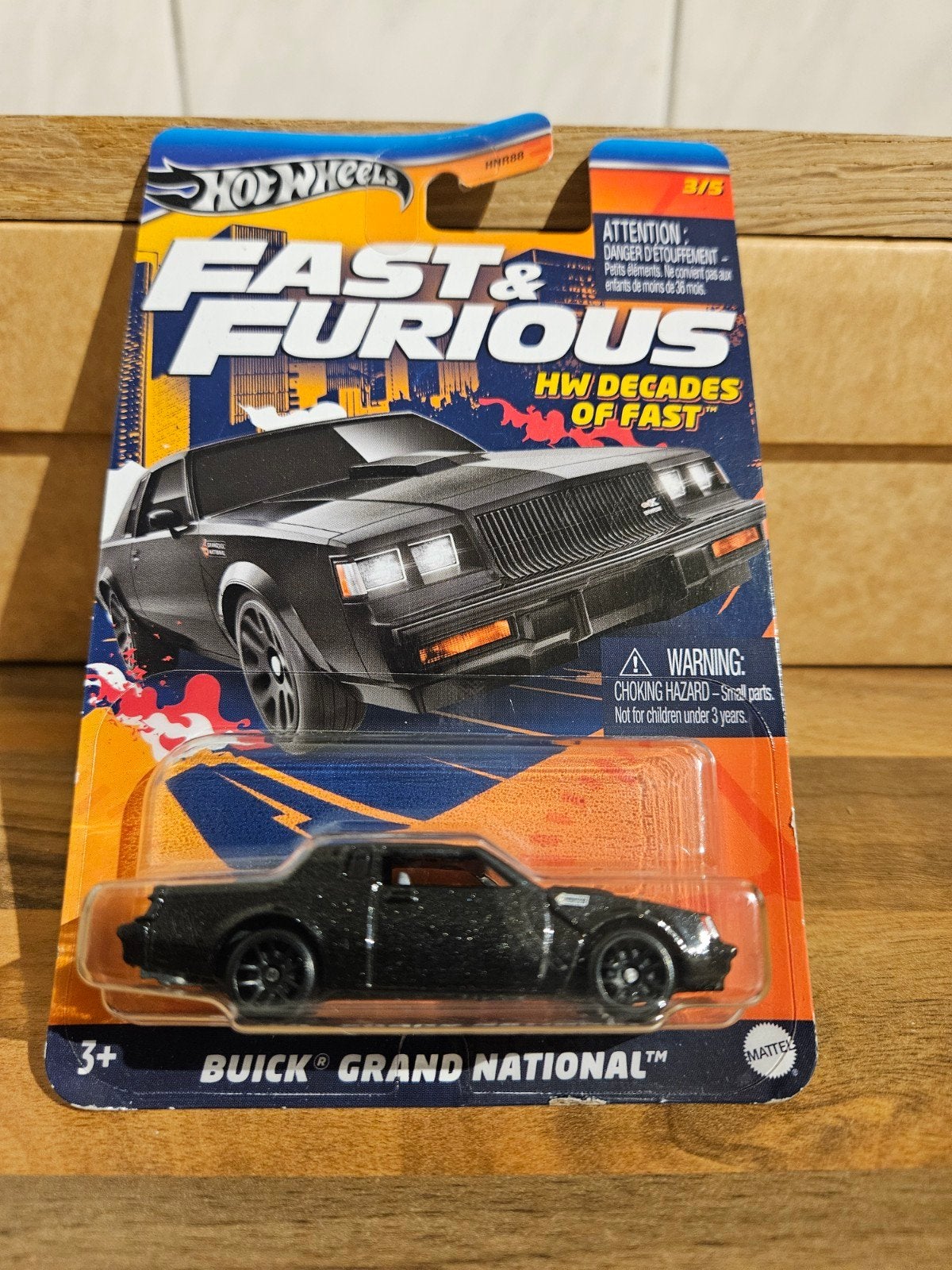 Hotwheels Buick Grand National Fast & Furious OVP, Ophalen of Verzenden, Zo goed als nieuw, Auto