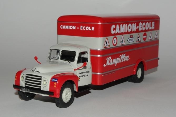 Citroen U55 gesloten vrachtwagen "Rampillon" Hachette 1:43, Hobby en Vrije tijd, Modelauto's | 1:43, Ophalen of Verzenden, Nieuw
