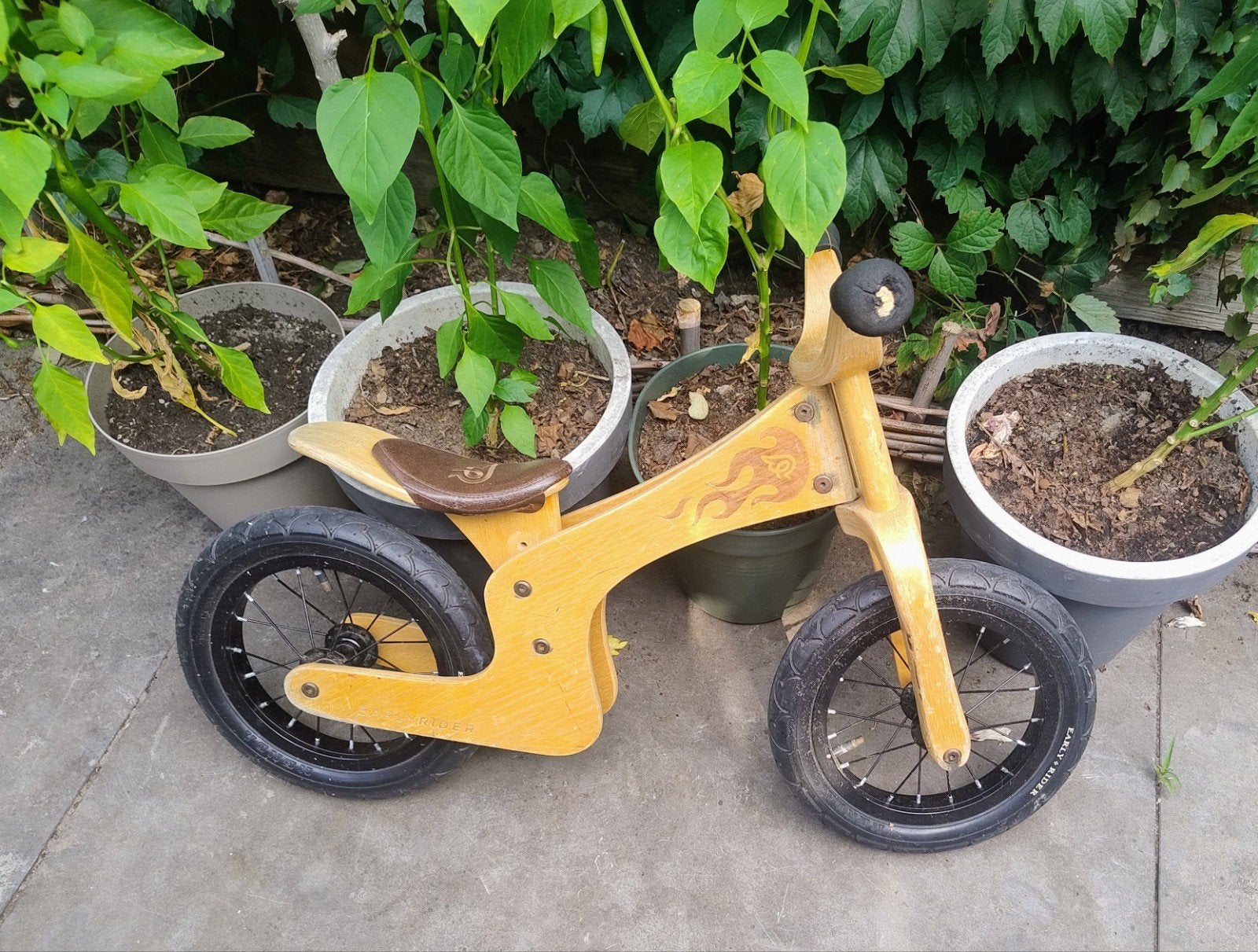 Early Rider Classic Houten Loopfiets – 12/14 inch, Ophalen of Verzenden, Zo goed als nieuw, Minder dan 16 inch, Early Rider