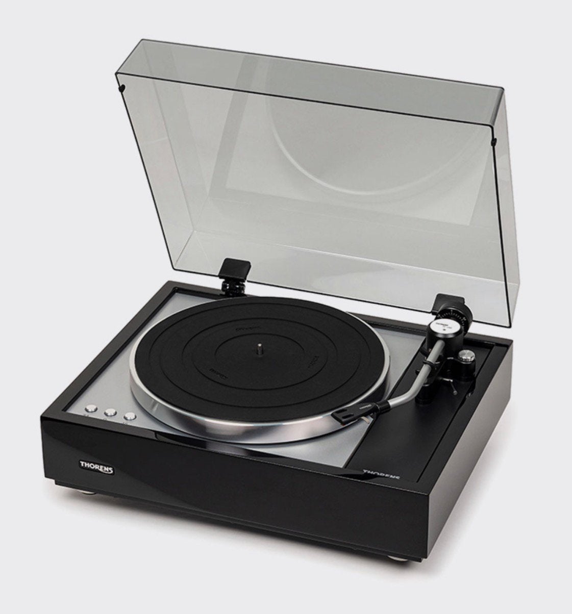 Thorens TD 1600 - TP 160 toonarm - garantie & als nieuw, Ophalen of Verzenden, Zo goed als nieuw, Platenspeler, Thorens