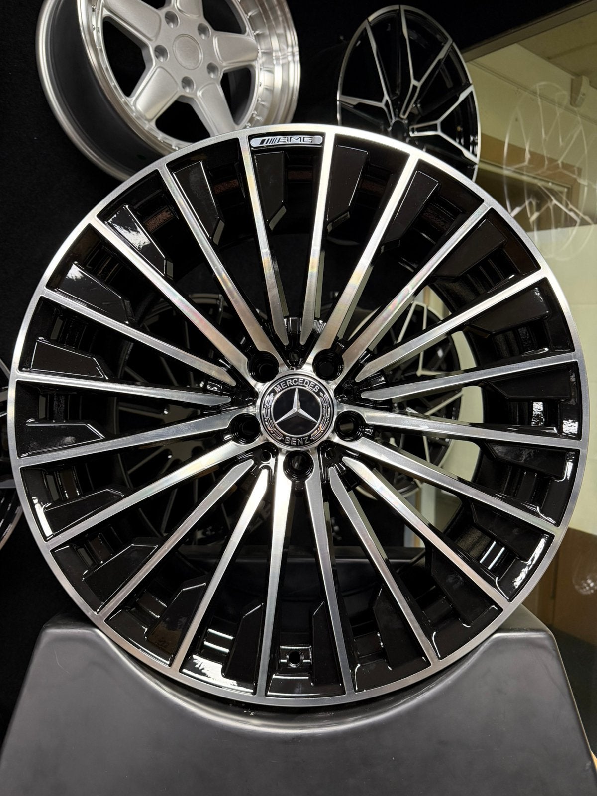 20 inch velgen voor Mercedes AMG 2026 look 5x112 C E KLASSE, Auto-onderdelen, Banden en Velgen, Velg(en), Nieuw, Ophalen of Verzenden