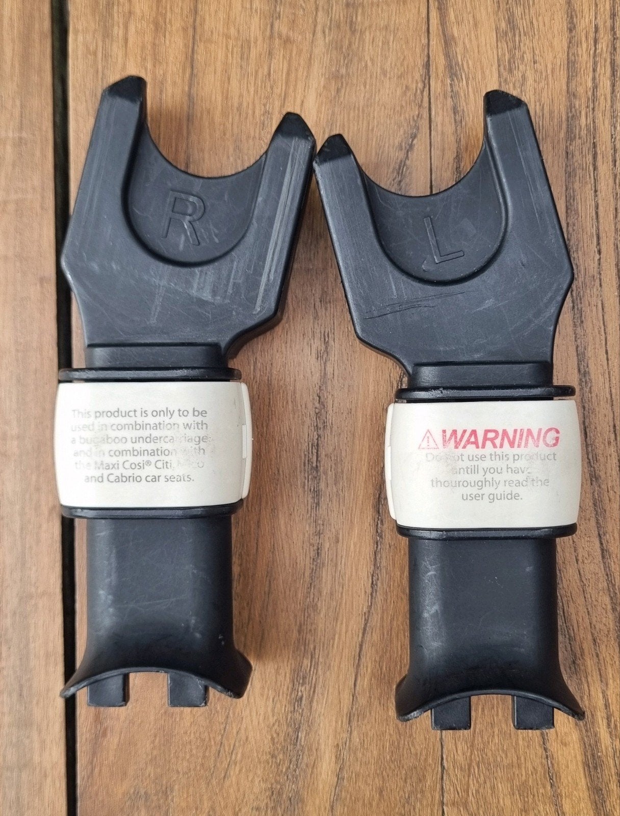 Bugaboo autostoel adapters (set van 2), Overige merken, Ophalen of Verzenden, Zo goed als nieuw, Isofix
