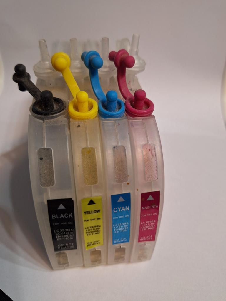 Brother hervulbare cartridges LC39/985/61/38/16/980/67/65, Computers en Software, Printerbenodigdheden, Gebruikt, Overige typen
