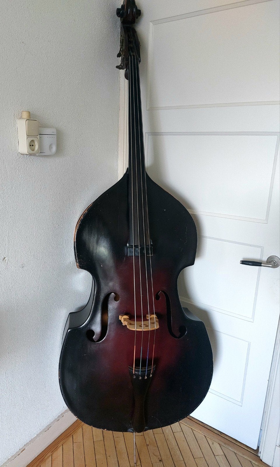 Contrabas, Muziek en Instrumenten, Ophalen, Gebruikt, 3/4-contrabas