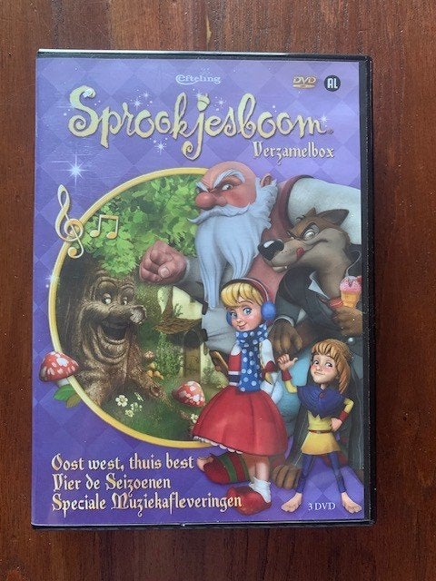 Efteling Sprookjesboom 3 dvd Verzamelbox, Ophalen of Verzenden, Zo goed als nieuw, Overige typen
