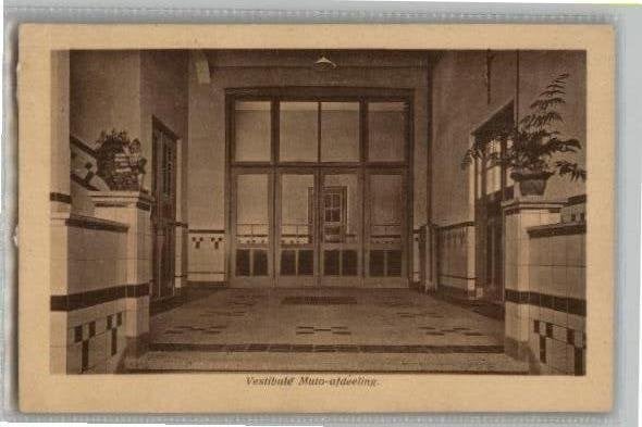 Etten  Pensionaat St. Joseph st 1929 Vestibule Mulo-afd.