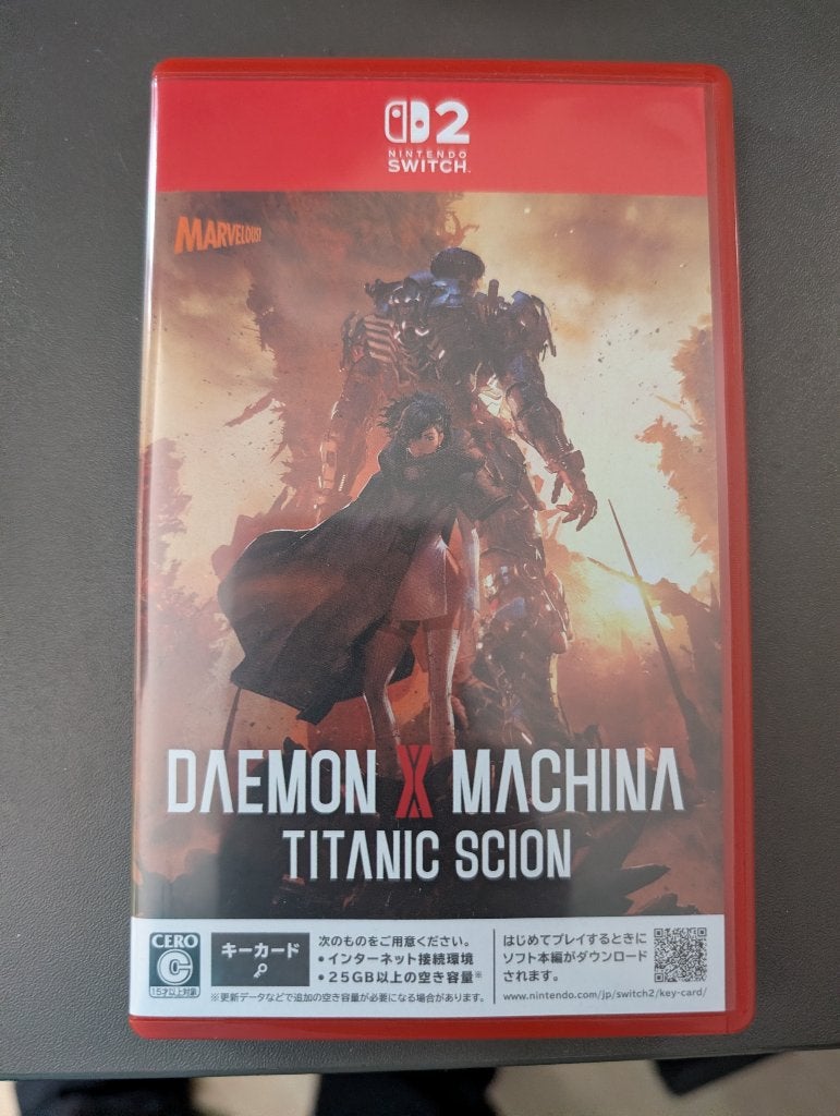 Daemon X Machina Titanic Scion - Japanse Keycard Versie, Shooter, Verzenden, 1 speler, Zo goed als nieuw