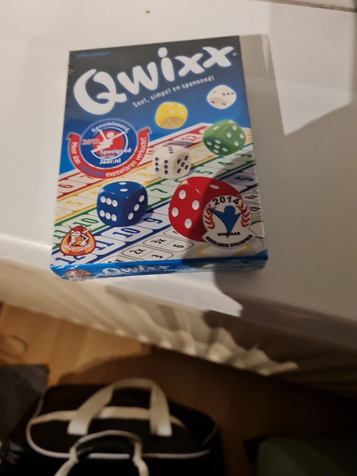 Qwixx dobbelspel - Snel, simpel en spannend!, Hobby en Vrije tijd, Nieuw, Ophalen of Verzenden, Nürnberger-Spielkarten-Verlag