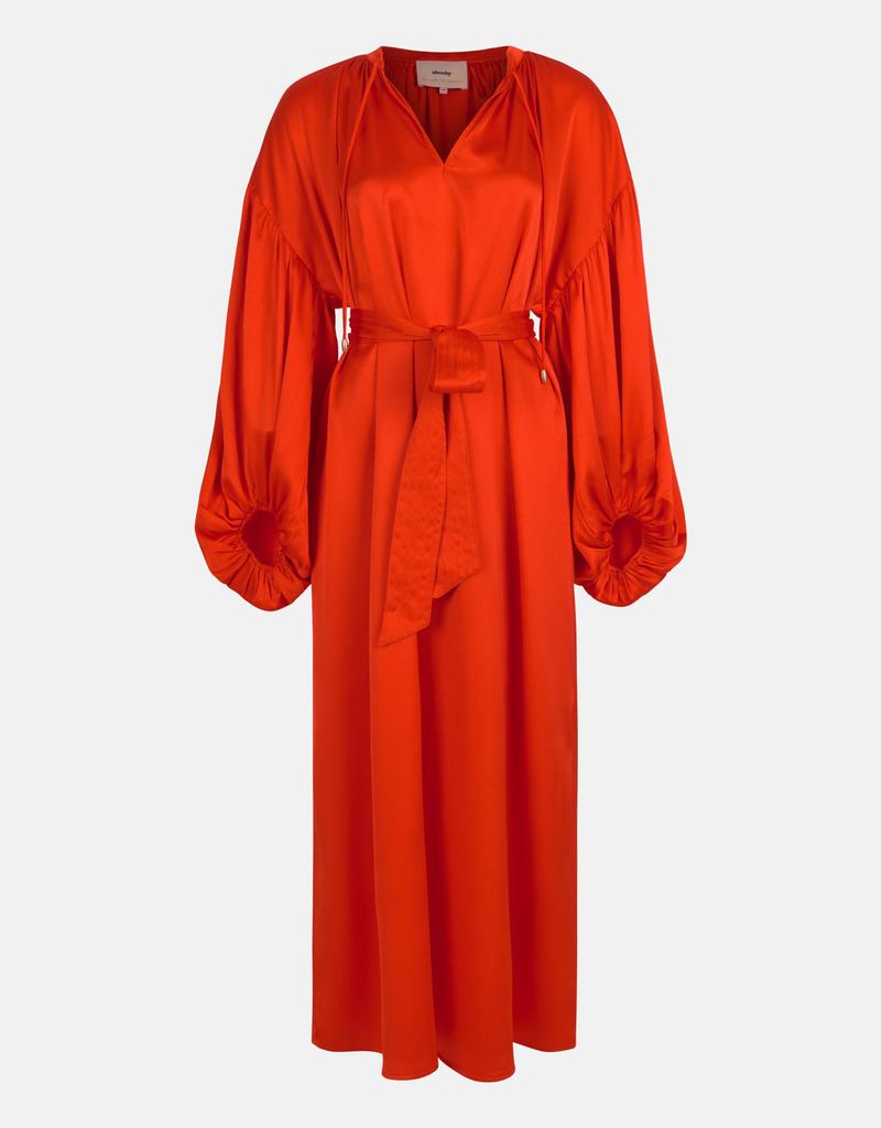 Nieuwe Lonneke Nooteboom jurk - Maat S/M, Nieuw, Oranje, Ophalen of Verzenden, Maat 36 (S)