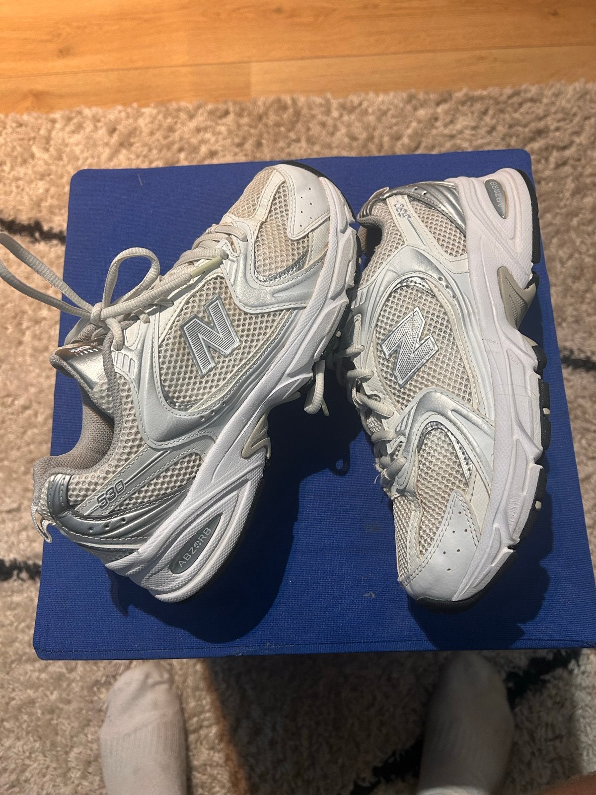 New Balance 530 Unisex, Kleding | Dames, Schoenen, Wit, Ophalen of Verzenden, Sneakers of Gympen, Zo goed als nieuw