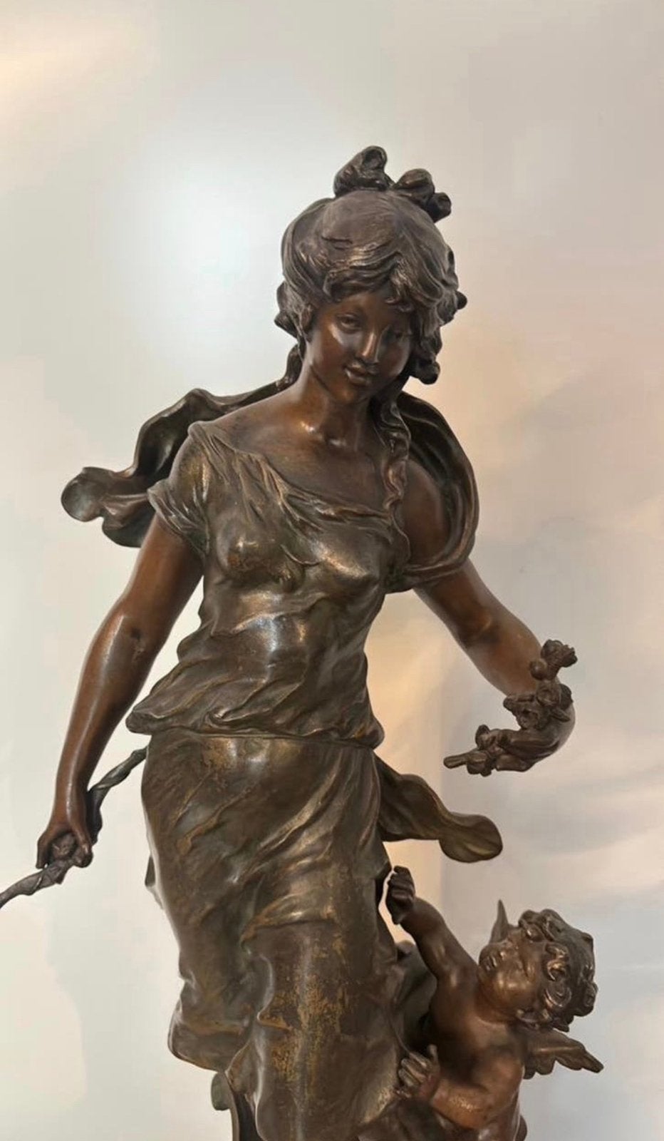 Auguste Moreau sculptuur, Antiek en Kunst, Ophalen