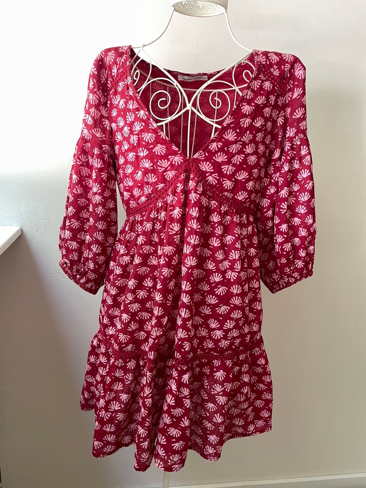 Leuk strandjurkje van Pull & Bear maat S/36 100% katoen, Ophalen of Verzenden, Maat 36 (S), Gedragen, Boven de knie