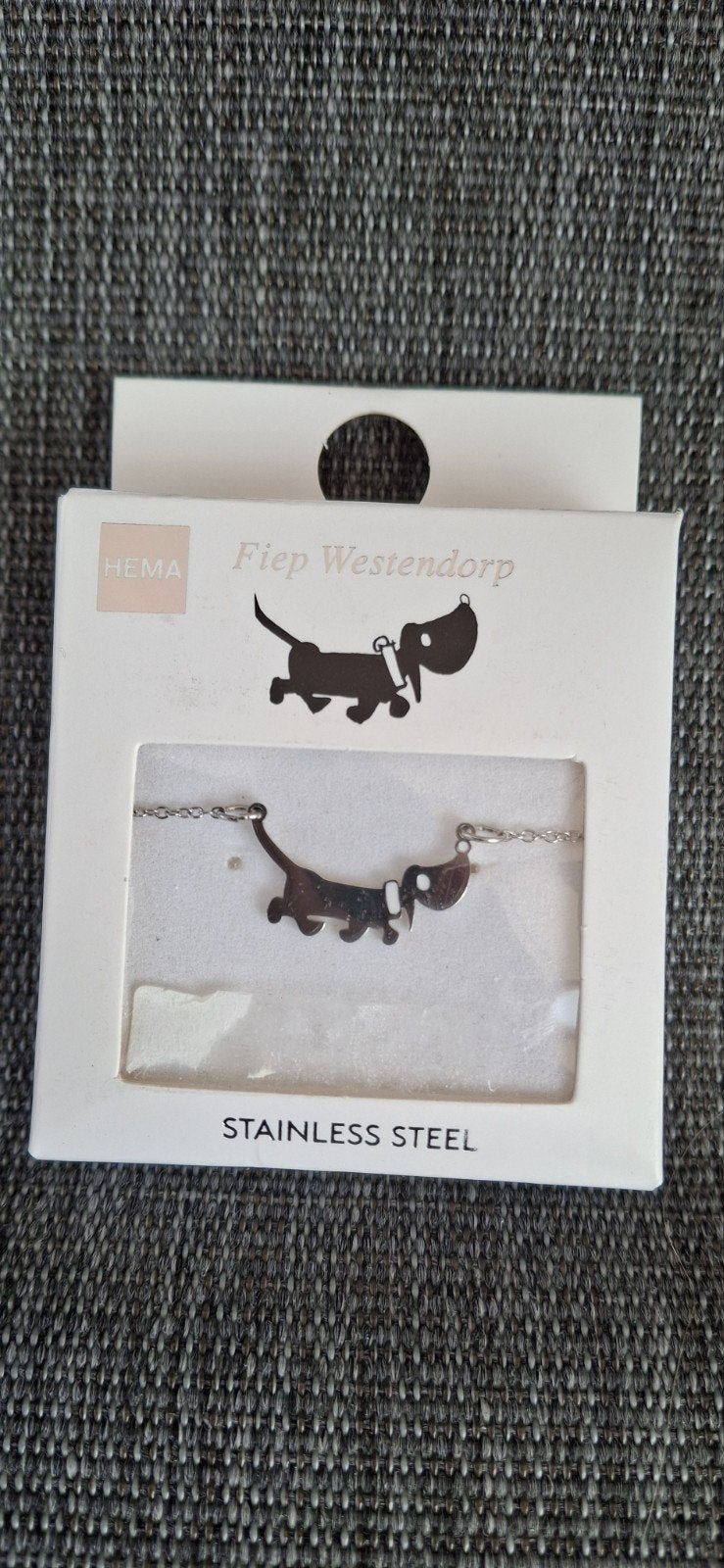 kettinkje takkie, Sieraden, Tassen en Uiterlijk, Ophalen of Verzenden, Zilver, Ketting
