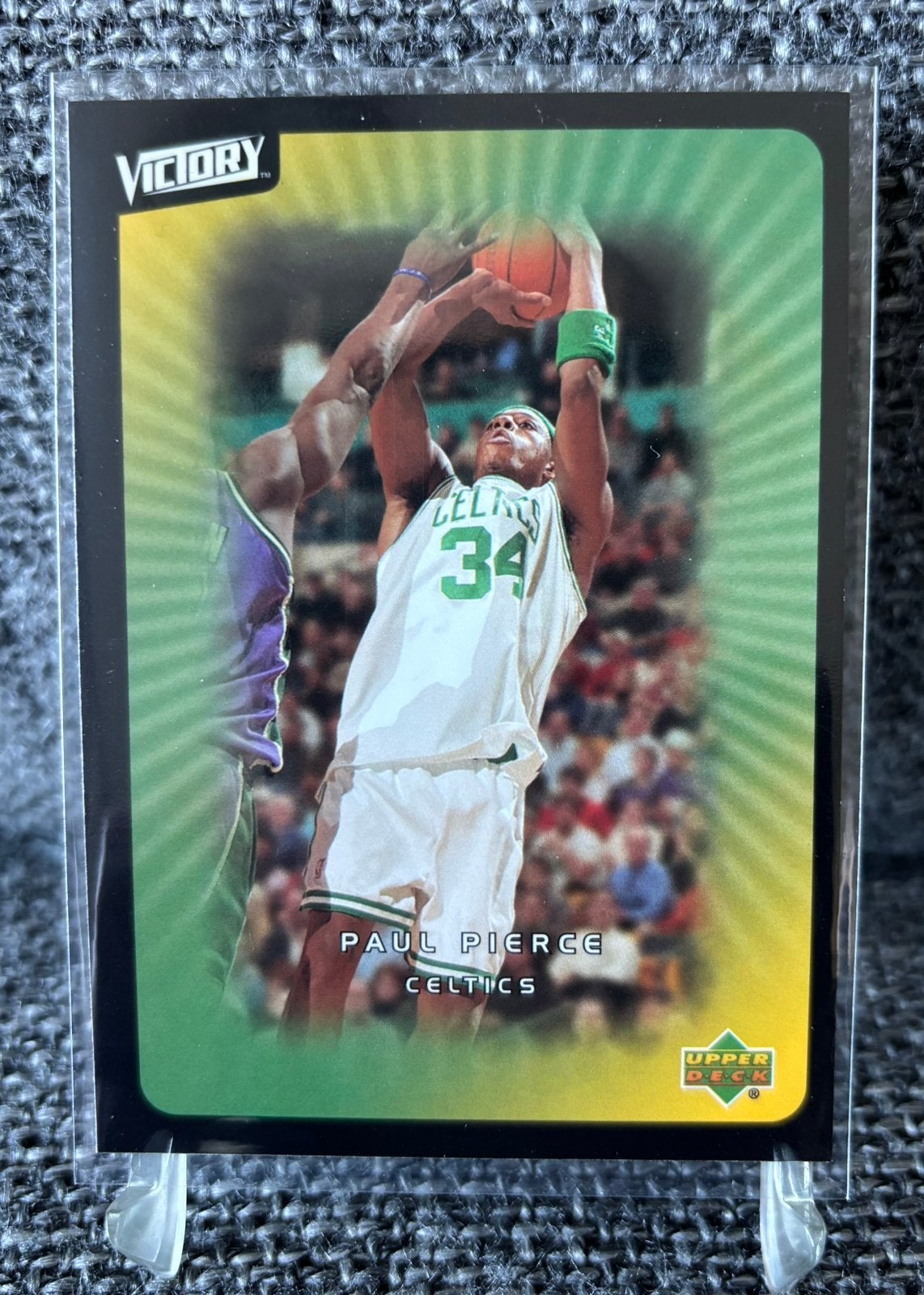 Paul Pierce Boston Celtics Upper Deck Victory NBA card, Ophalen of Verzenden, Zo goed als nieuw, Plaatje