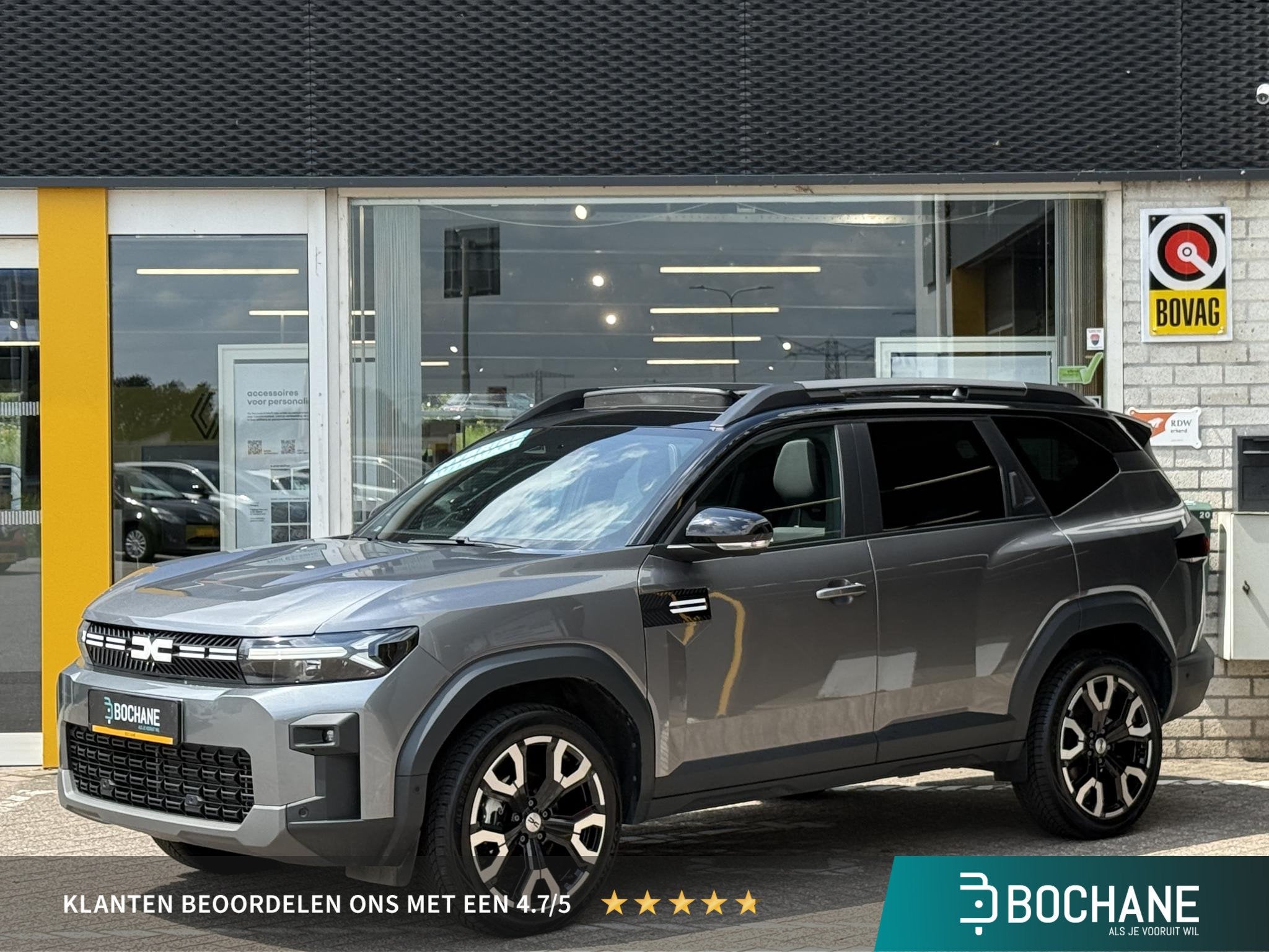 Dacia Bigster 1.8 Hybrid 155 Launch Edition | Elektrisch gla, Stof, Gebruikt, Euro 6, Bedrijf