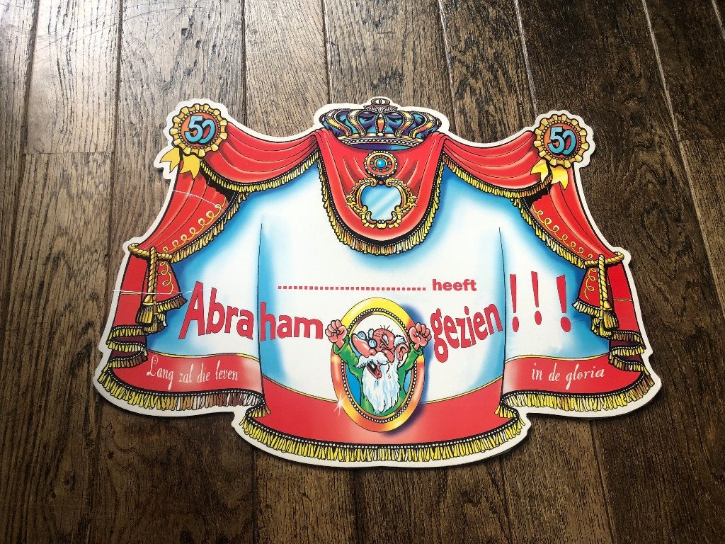N39-NIEUW … heeft Abraham gezien!, Ophalen of Verzenden, Nieuw, Verjaardag