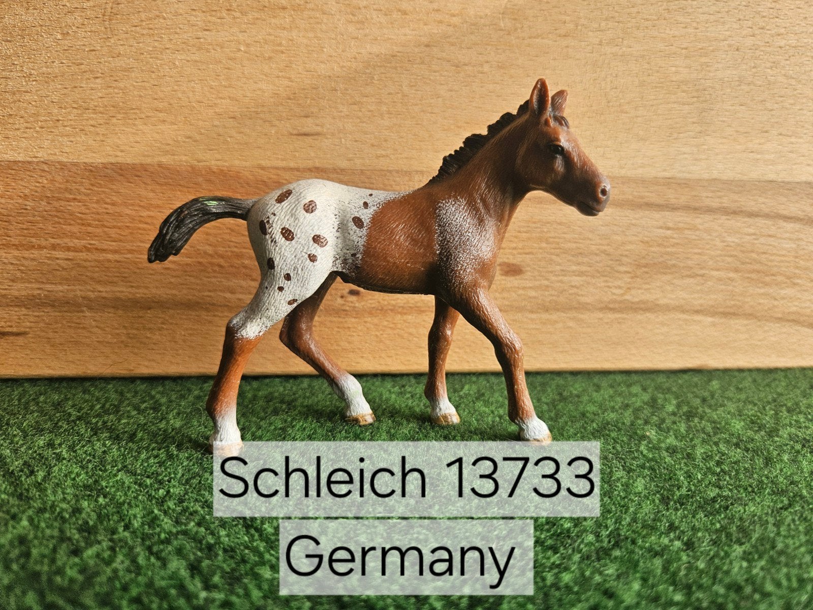 Schleich 13733 Appaloosa veulen uit 2013, Ophalen of Verzenden, Zo goed als nieuw, Paard, Beeldje of Figuurtje