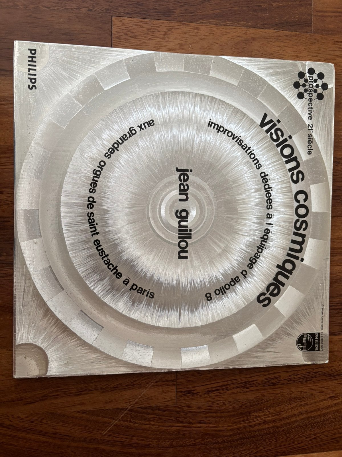 LP Visions Cosmiques improvisations Jean Guillou, Ophalen, LP