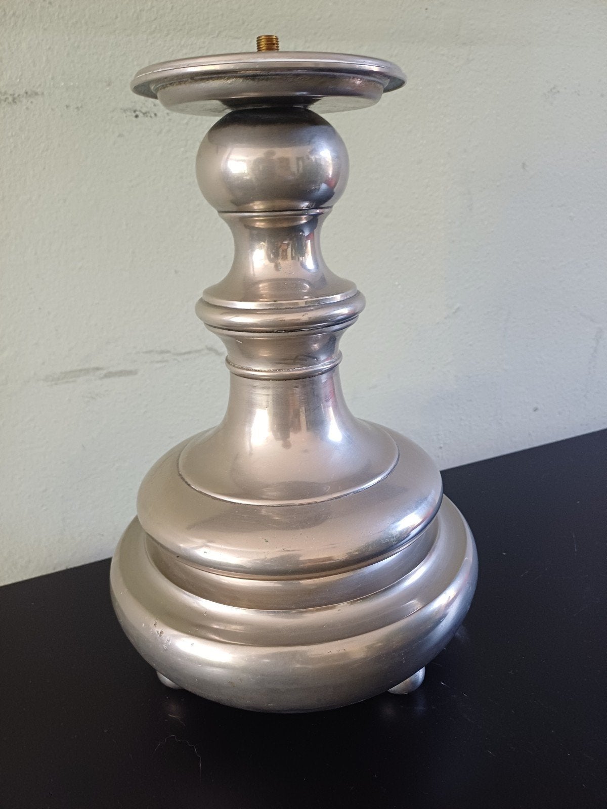 Metalen lampvoet 30 cm hoog, Ophalen of Verzenden