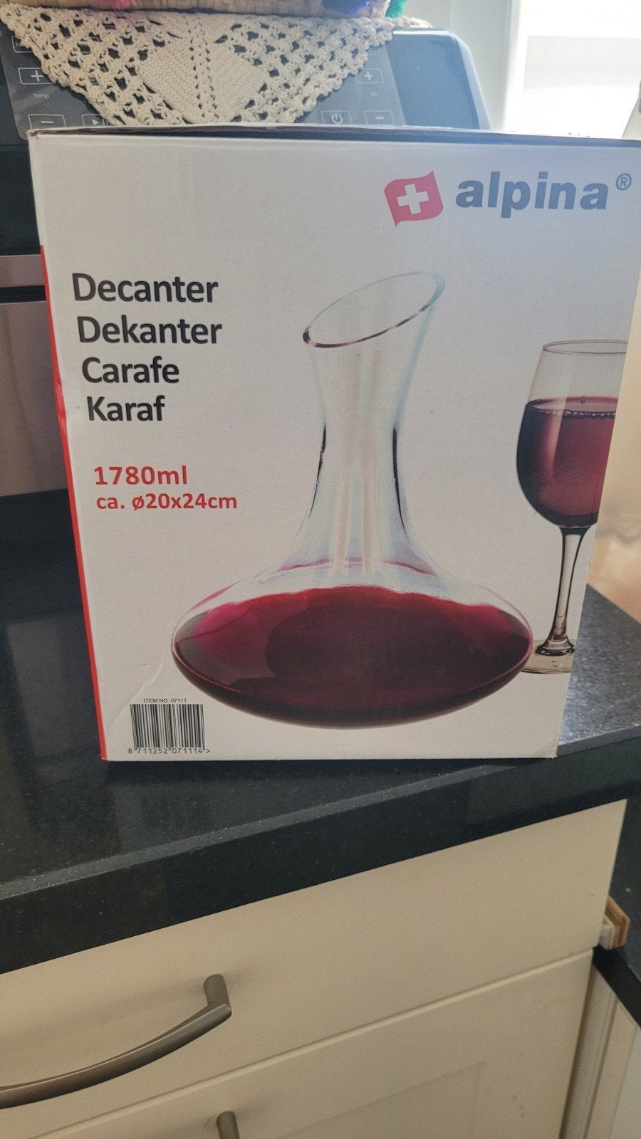 Carafe alpina nog nieuwe, Ophalen of Verzenden, Nieuw, 3 snelheden of meer