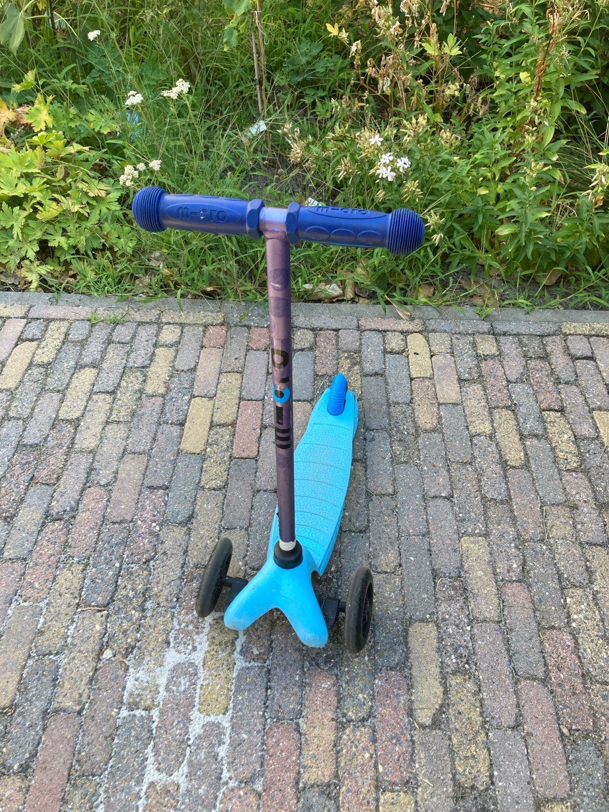 Micro Step Blauw - Gebruikt, Ophalen, Gebruikt, Gewone step
