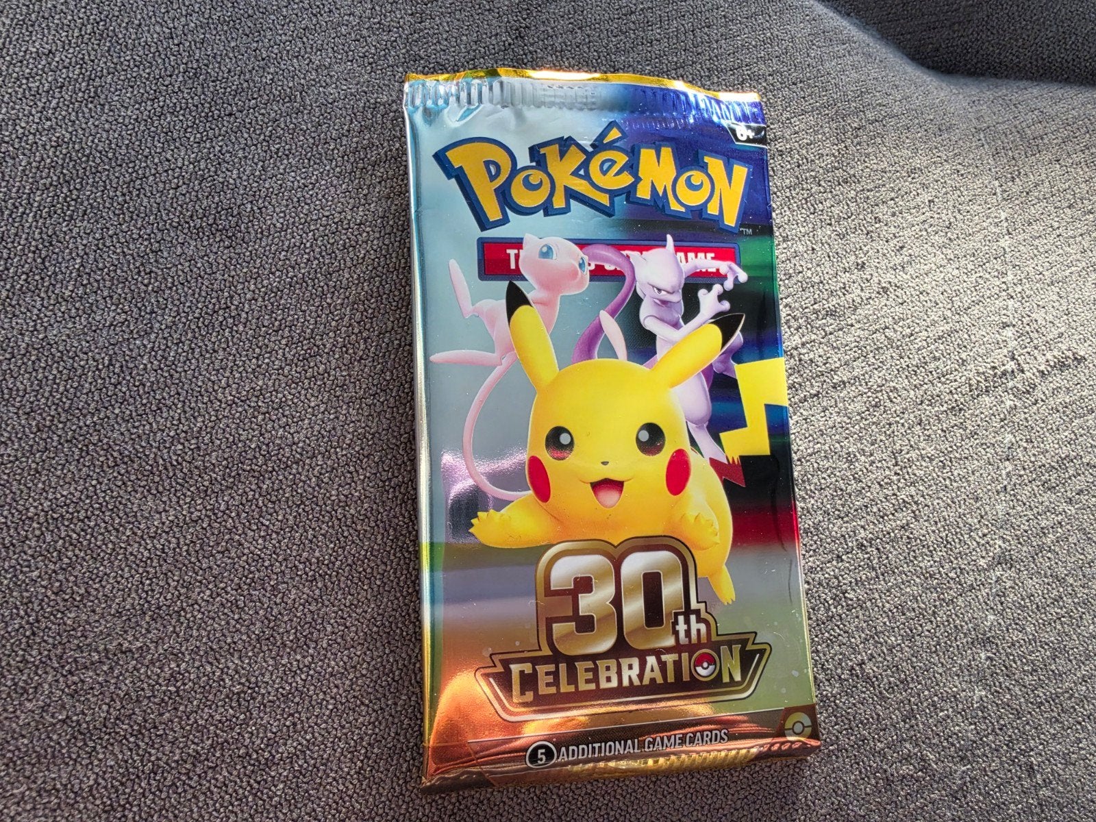 7 verschillende Pokémon Basic Energy 30th Celebration kaart, Ophalen of Verzenden, Nieuw, Losse kaart, Foil