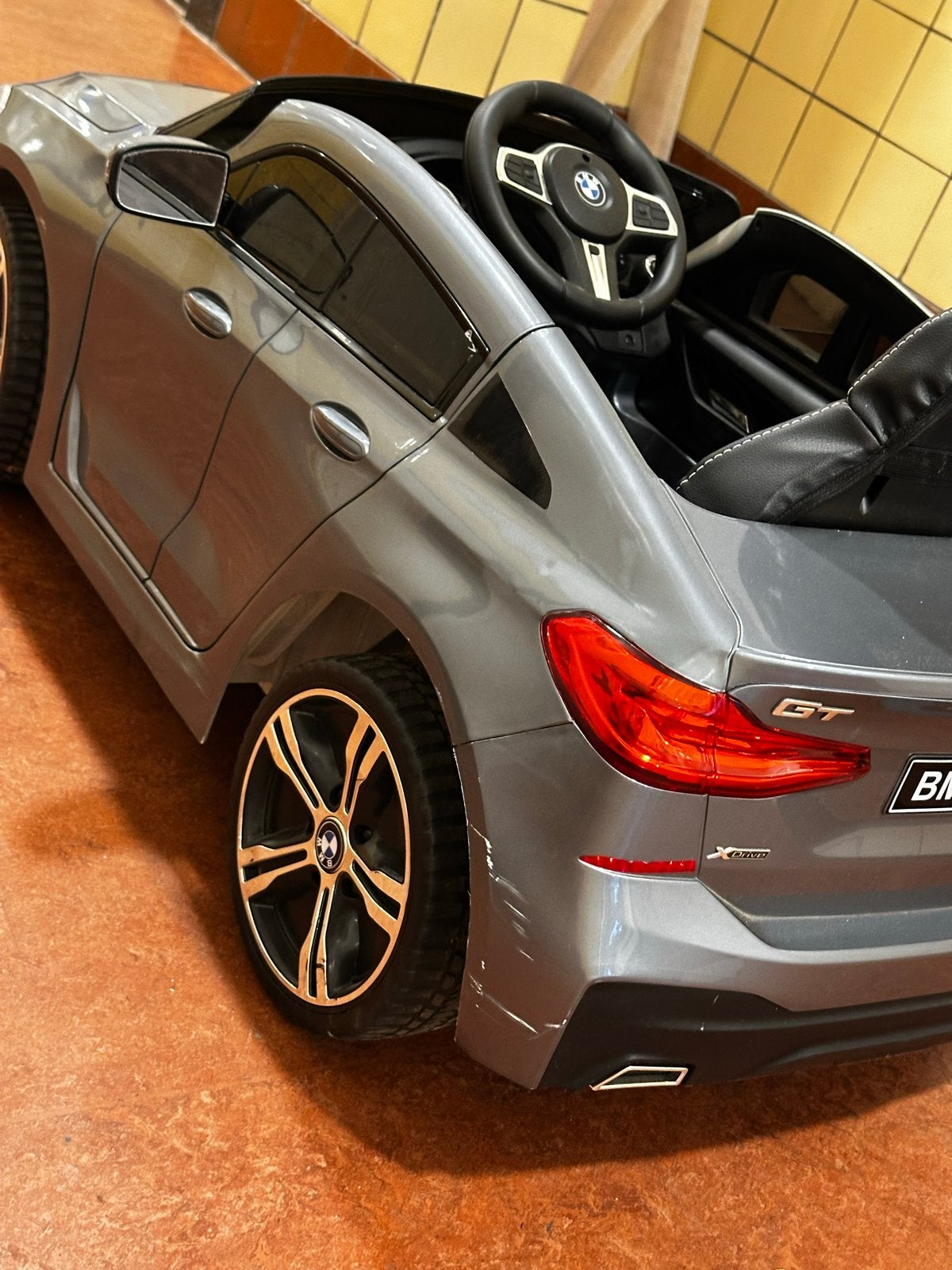 BMW elektrische kinderauto met afstandsbediening, Ophalen of Verzenden, Gebruikt, Afstandsbediening