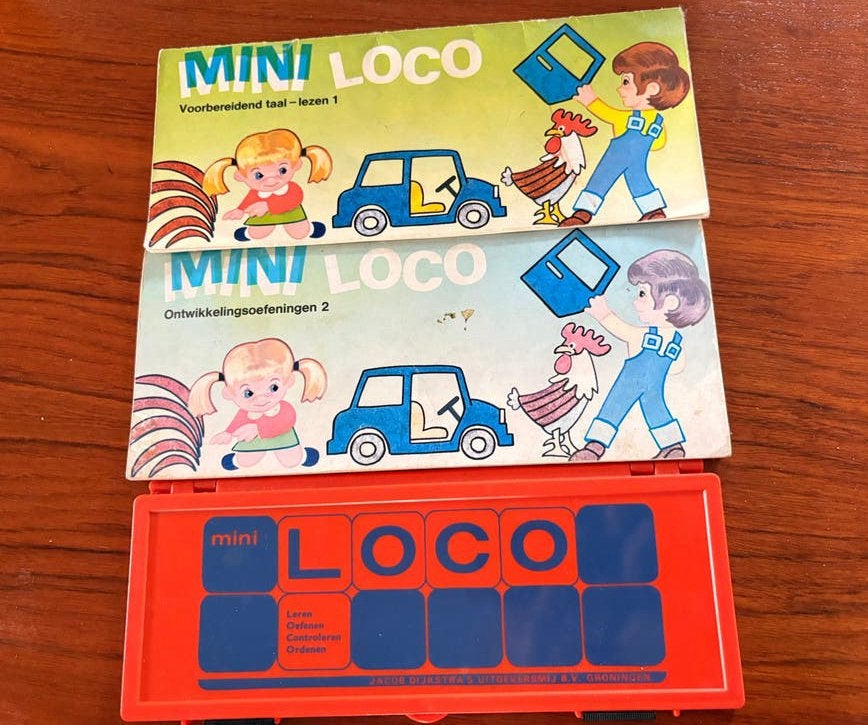 Mini LOCO origineel met 2 sets, Ophalen of Verzenden, Gebruikt