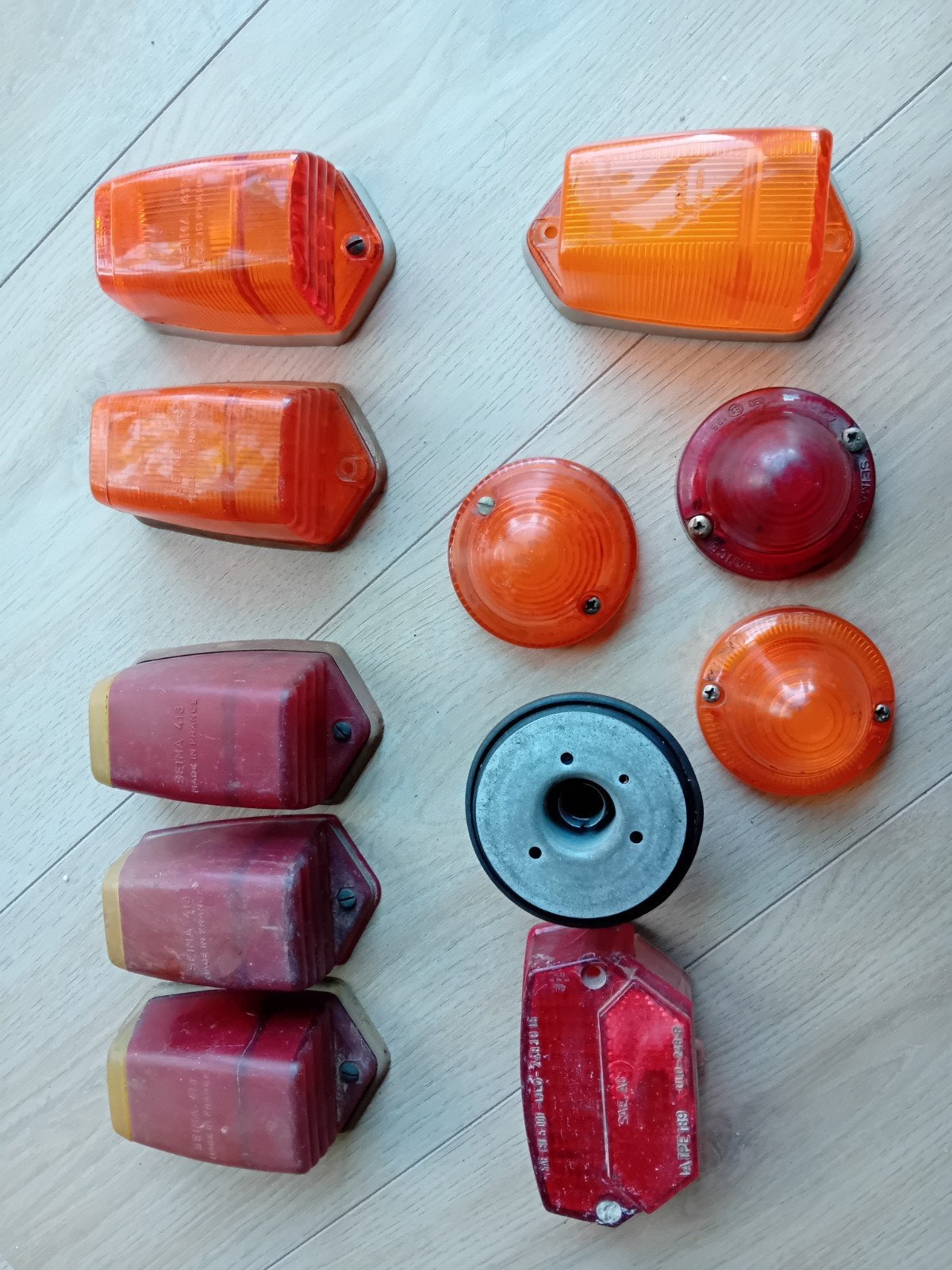 2CV Eend auto onderdelen, lampen o.a. Seima, Ophalen of Verzenden, Gebruikt, Citroën
