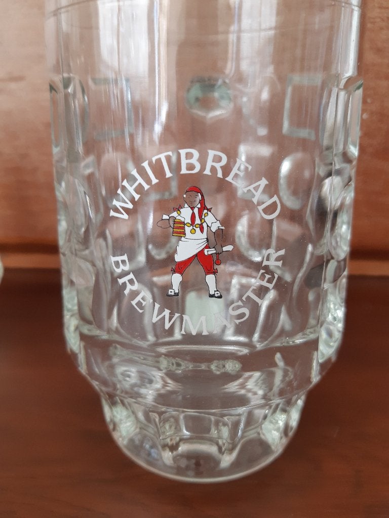 Whitbread Brewmaster Bierpullen, Verzamelen, Biermerken, Zo goed als nieuw, Pul(len), Overige merken, Ophalen