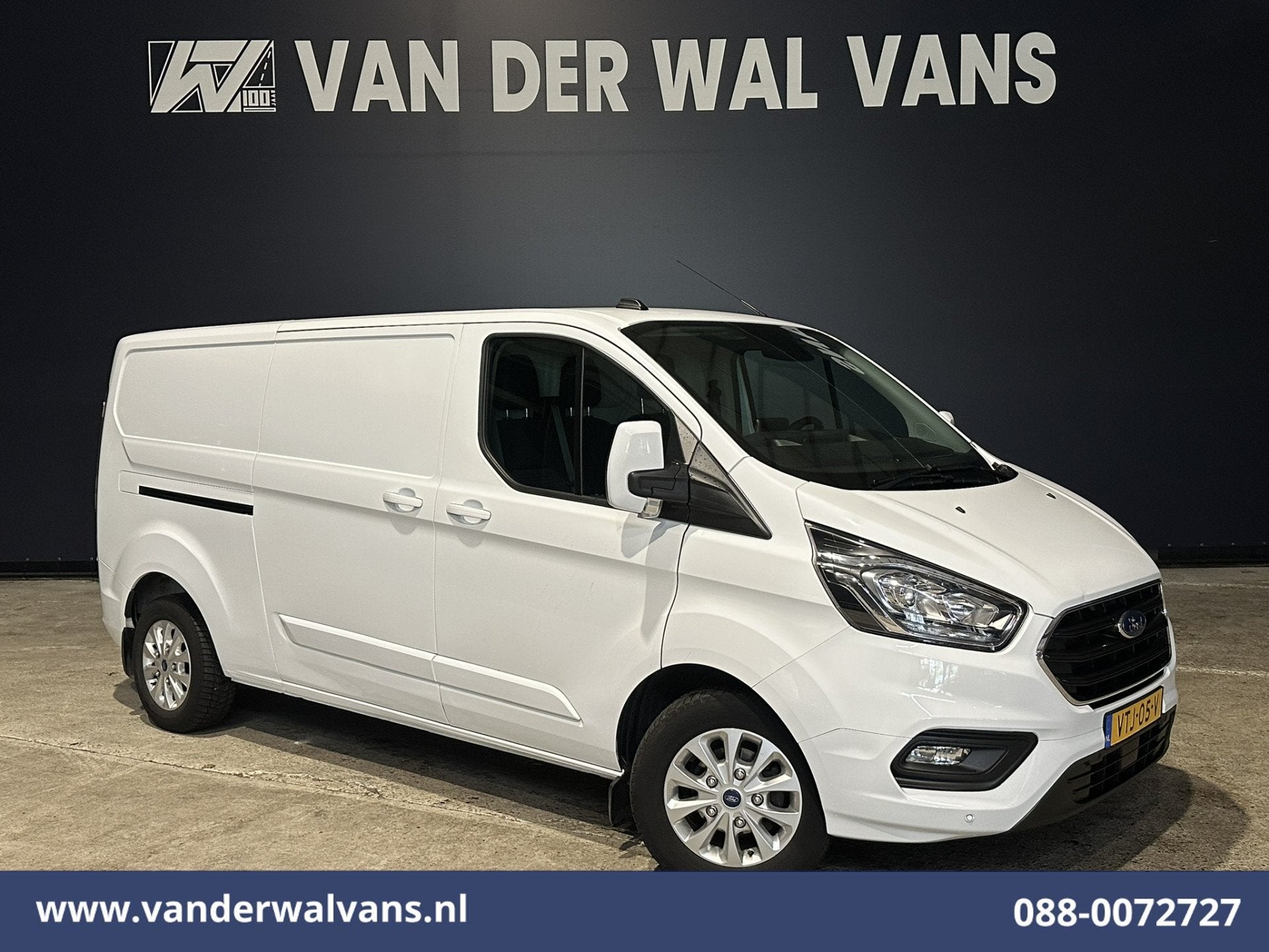 Ford Transit Custom 2.0 TDCI 130pk L2H1 Euro6 Airco | Naviga, Voorwielaandrijving, Dealer onderhouden, 4 cilinders, Lichtsensor