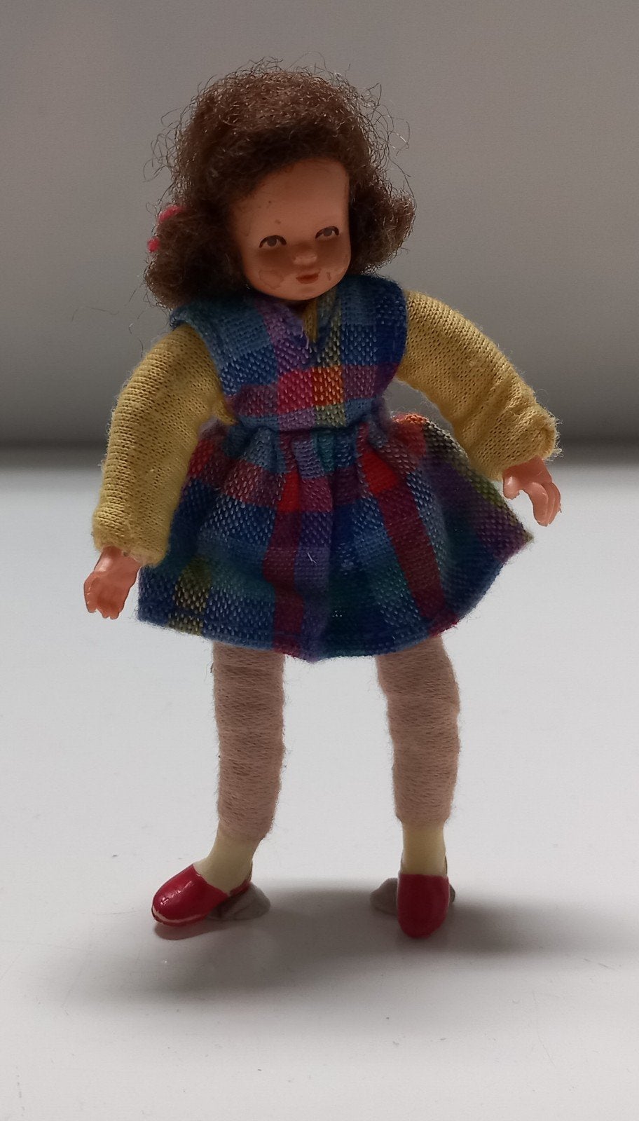 Caco popje meisje,Kijk,Kies en Koop!, Manon.1977@live.nl, Gebruikt, Ophalen of Verzenden, Vintage Miniaturen