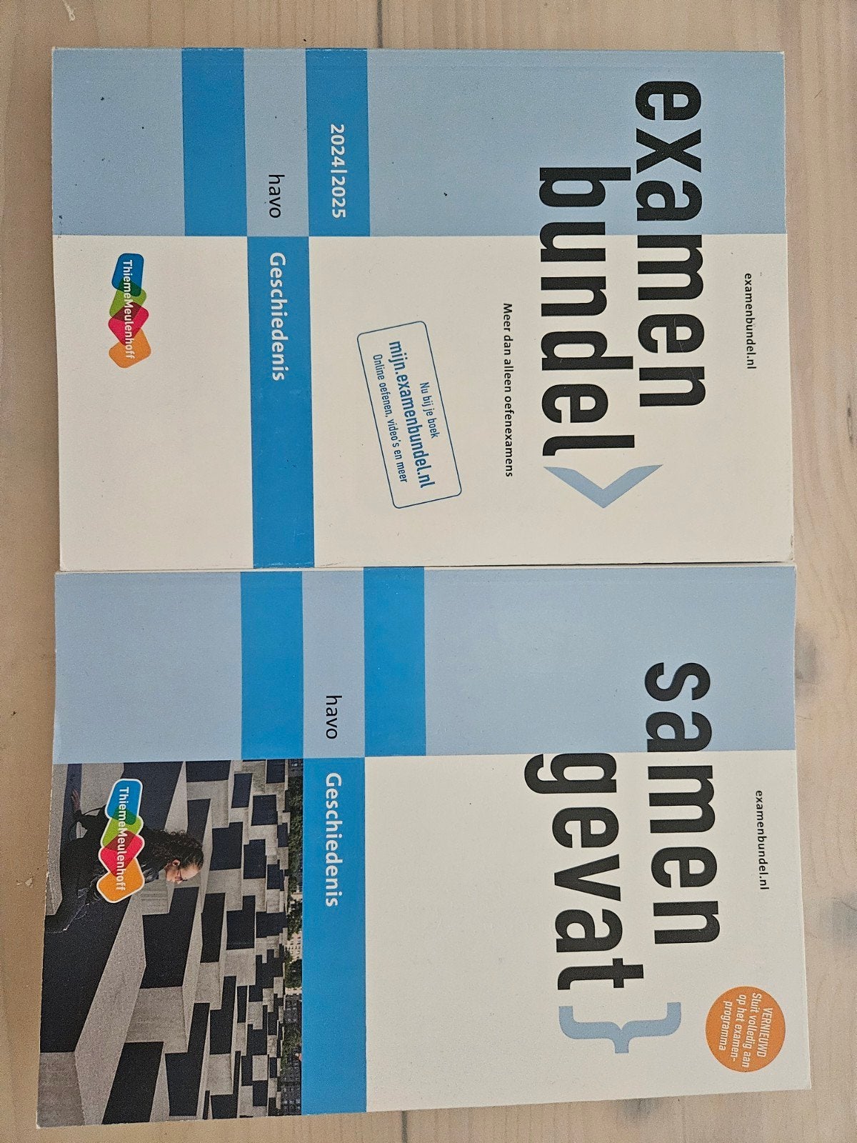 Examenbundel & Samengevat Havo Geschiedenis + extra boeken, Ophalen of Verzenden, Zo goed als nieuw