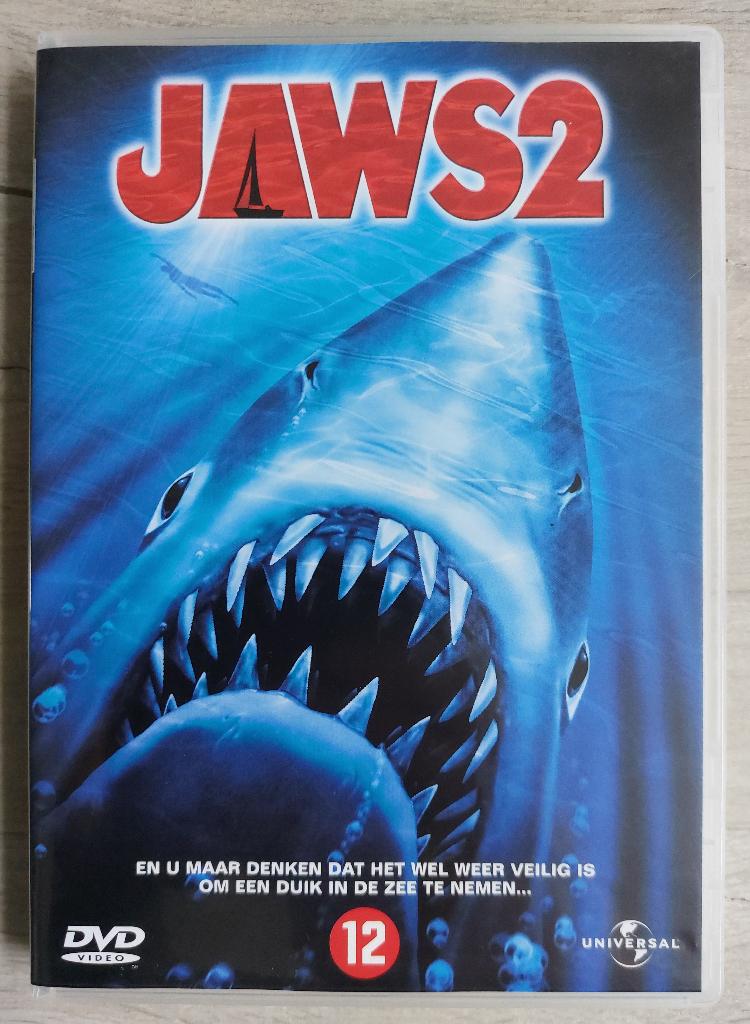 DVD Jaws 2 (1978), Vanaf 12 jaar, Ophalen, Gebruikt