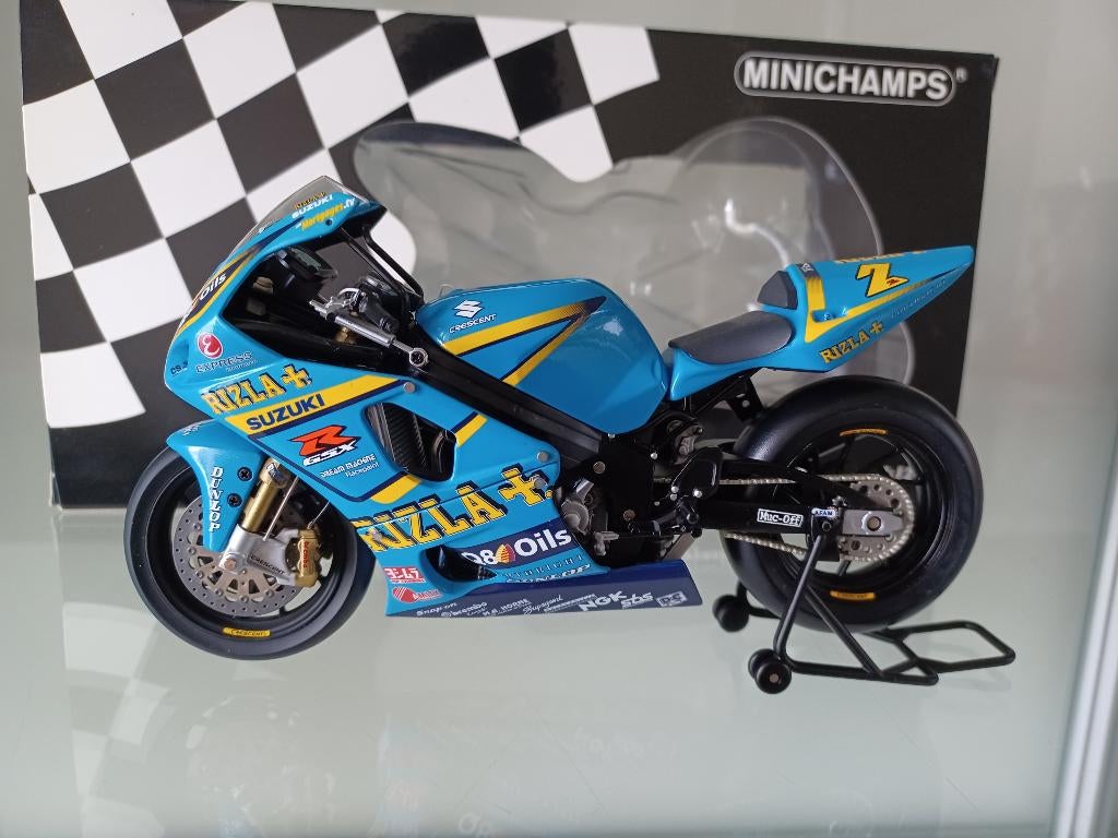 Minichamps 1 12 John Reynolds Bsbk 2004 Suzuki gsx r 1000, Ophalen of Verzenden, Zo goed als nieuw, 1:9 t/m 1:12, Motor