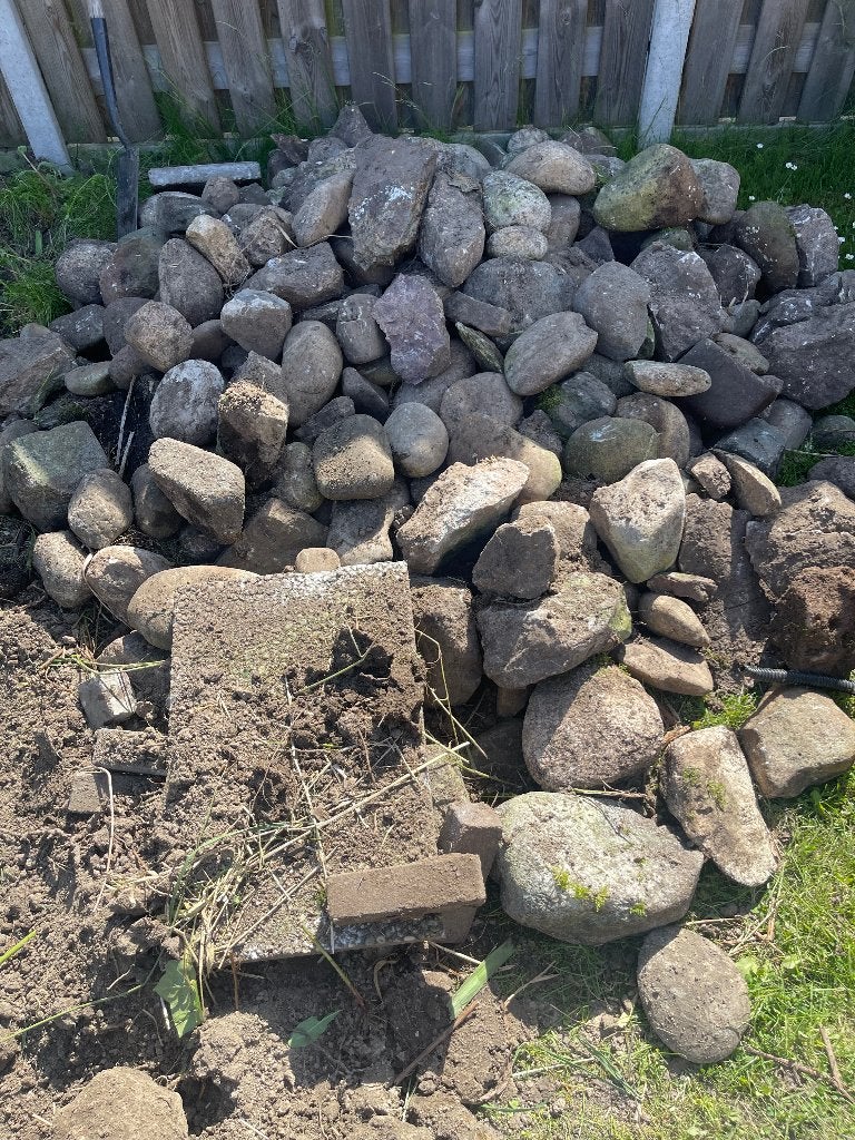 Vijver stenen, Ophalen, Overige materialen, Gebruikt, Kei