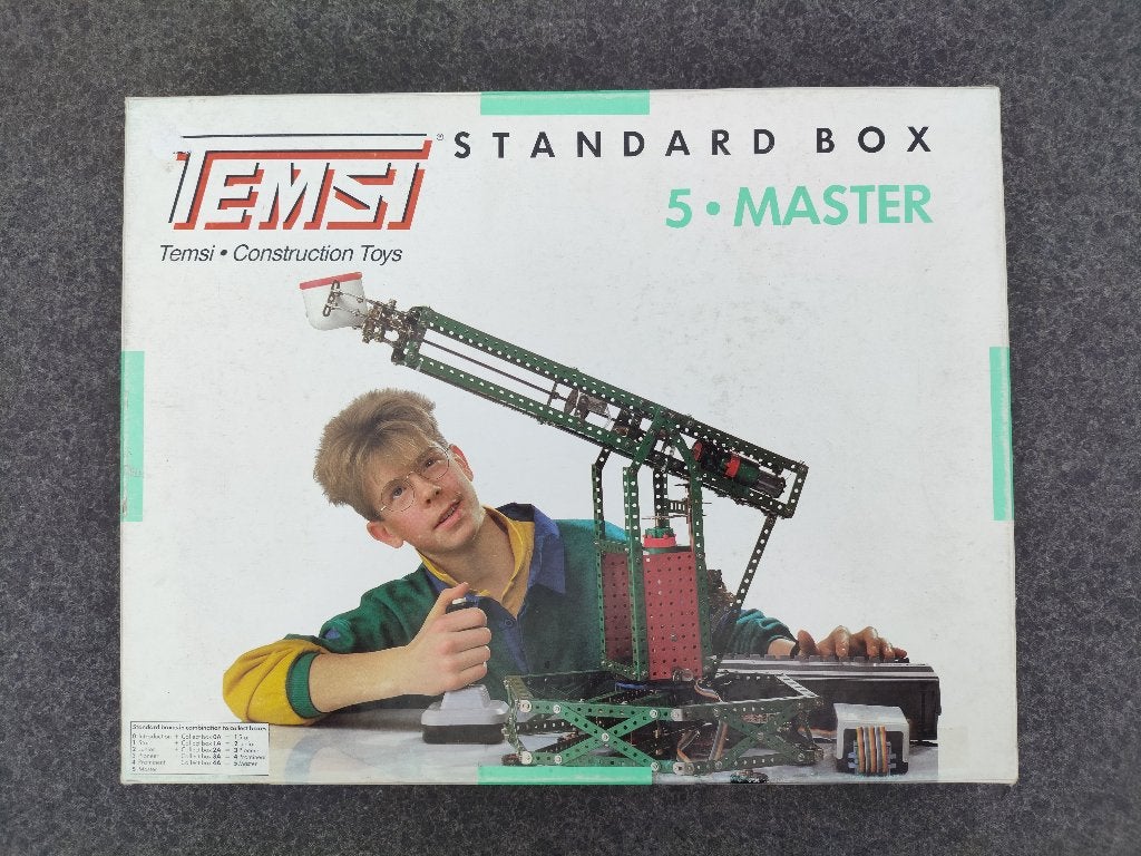 Temsi constructie bouwdozen, 2 stuks (Meccano), Antiek en Kunst, Ophalen