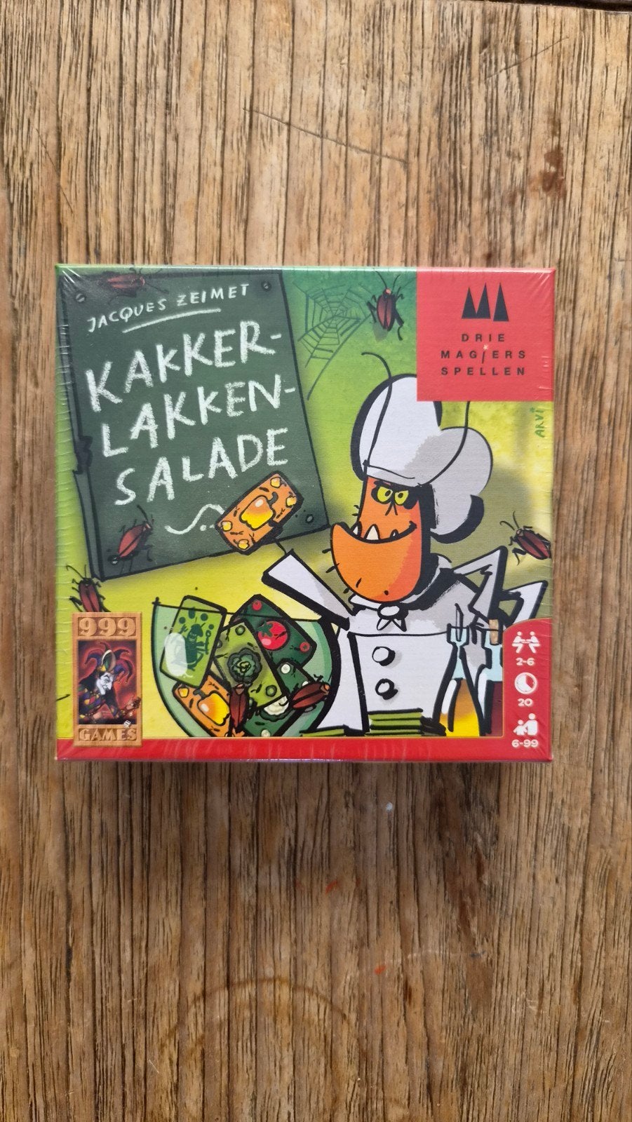 Kakkerlakken Salade Spel - Nieuw in Gesealde Verpakking, Vijf spelers of meer, Ophalen, Nieuw, 999 Games