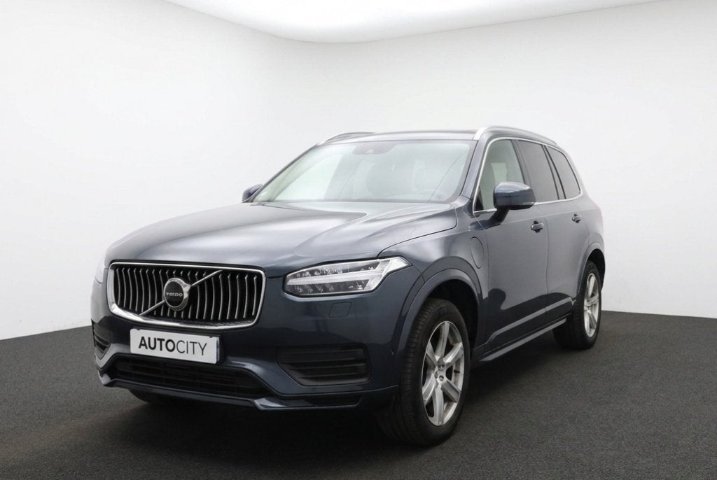 Volvo XC90 2.0 T8 AWD Inscription 7P l Pano l Harman Kardon, 4 cilinders, Blauw, 7 stoelen, Leder