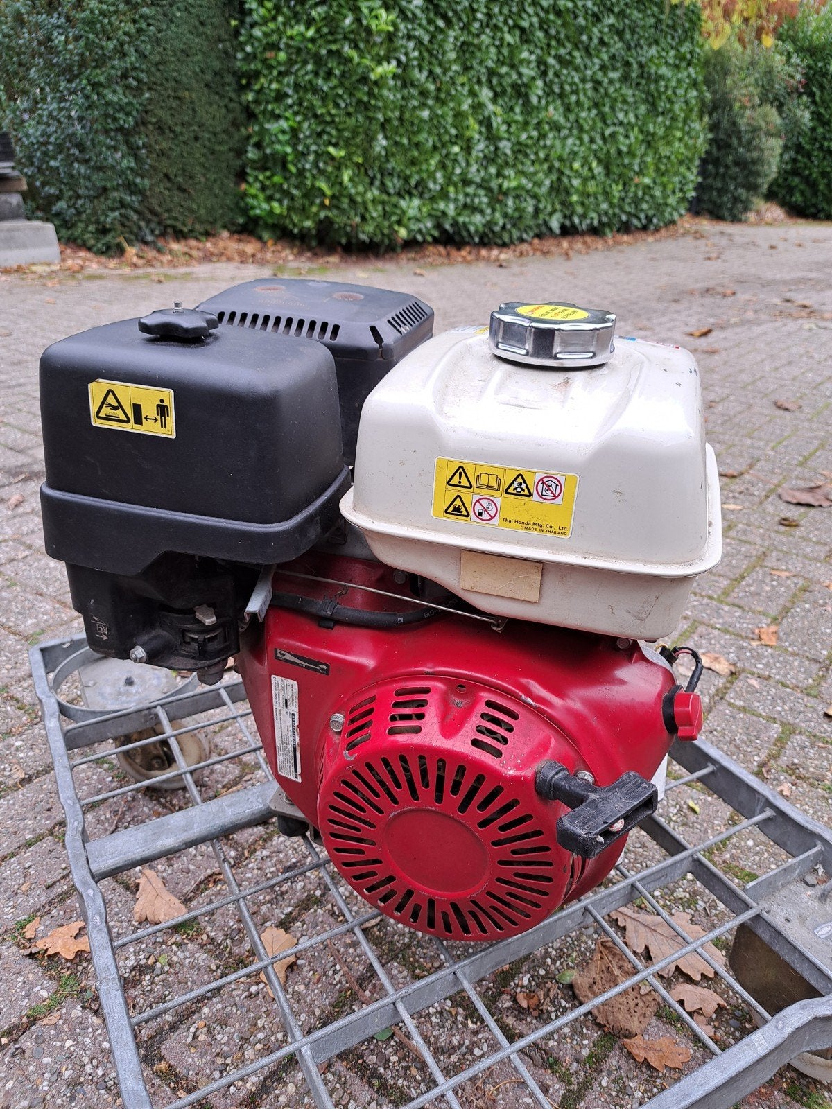 Honda GX390 Benzine motor, Ophalen
