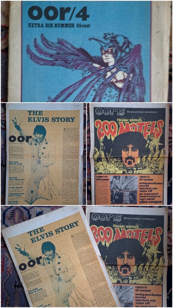 Unieke collectie vroege Muziekkrant OOR (1971-1974), Boeken, Ophalen of Verzenden, Gelezen, Muziek, Film of Tv