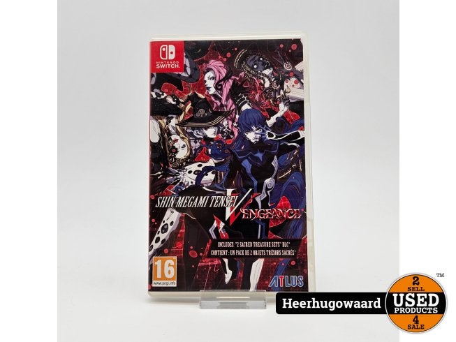 Nintendo Switch Game: Shin Megami Tensei V Vengeance, Spelcomputers en Games, Nintendo, Zo goed als nieuw, Support@nintendo.com
