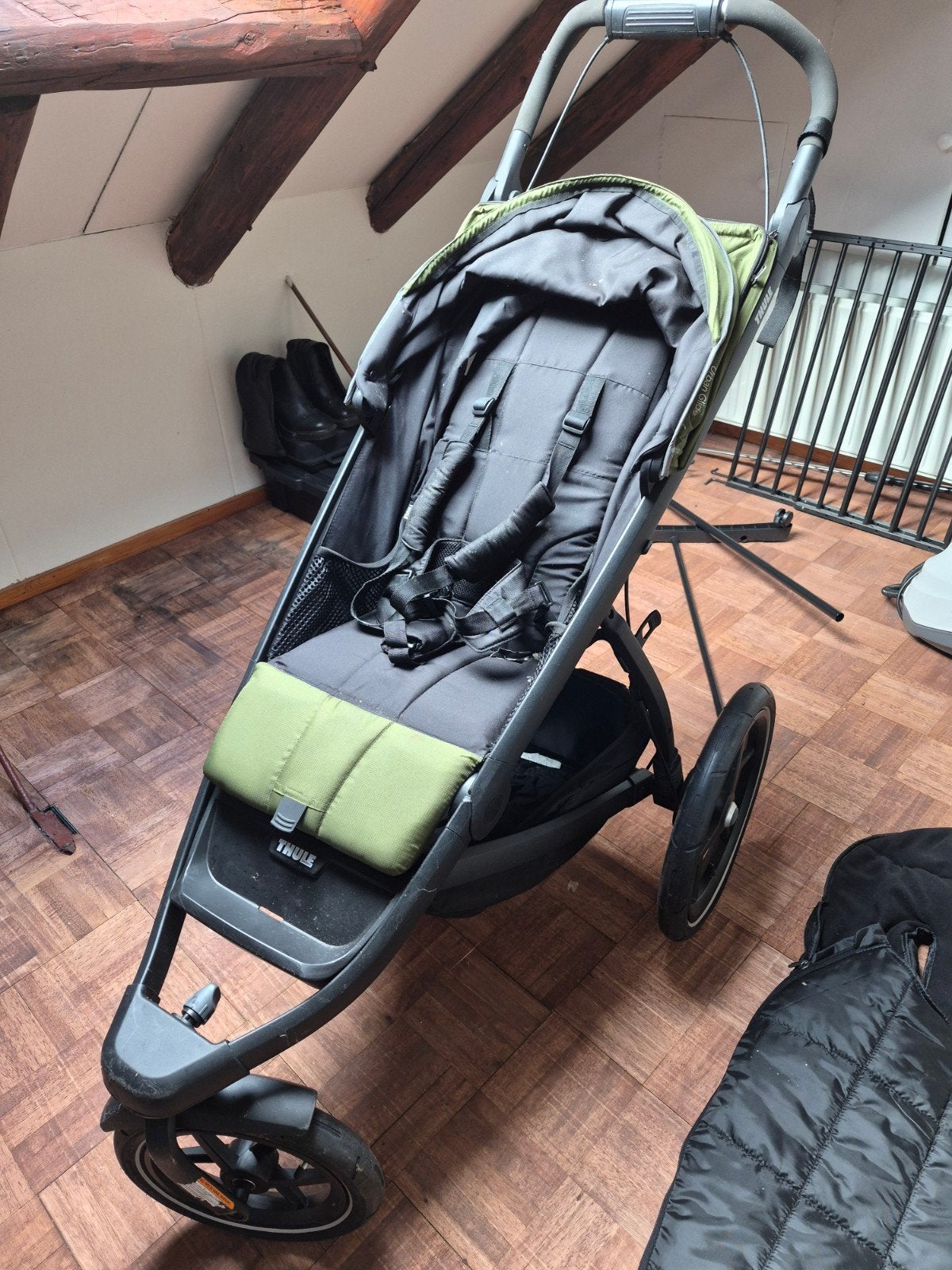 Thule Urban Glide 2 kinderwagen, Gebruikt, Luchtbanden, Ophalen, Kinderwagen