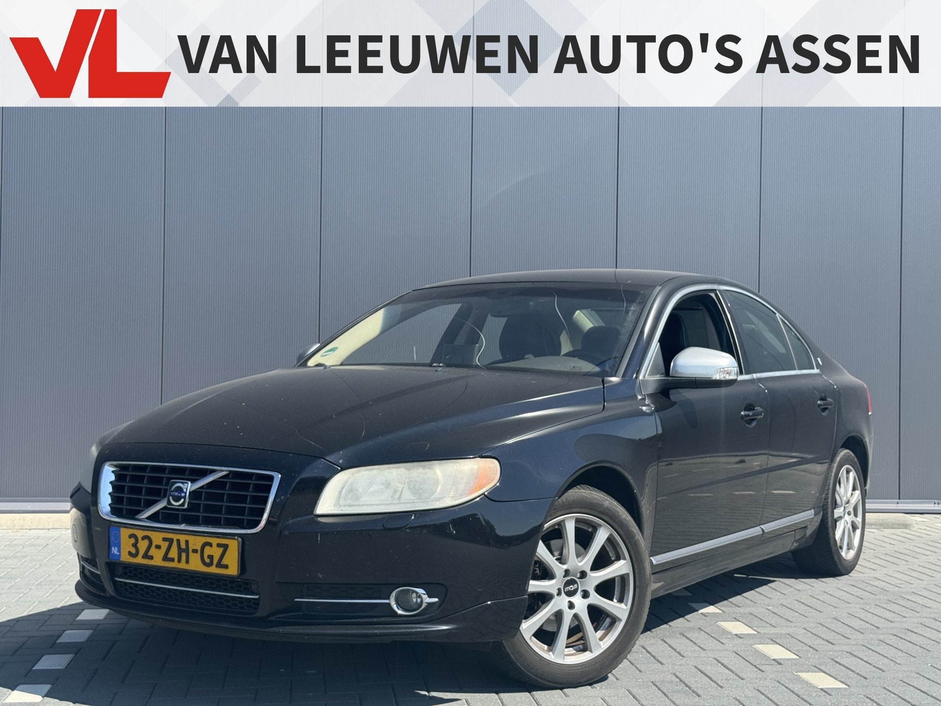 Volvo S80 2.4 D5 Executive | Nieuw binnen | Goed onderhouden, Auto's, Volvo, Gebruikt, 2000 kg, Zwart, Bedrijf