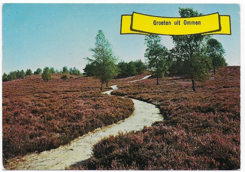 Ommen Gelopen Ansichtkaart ( B6180 ), Verzamelen, Ophalen of Verzenden, 1980 tot heden, Gelopen, Overijssel